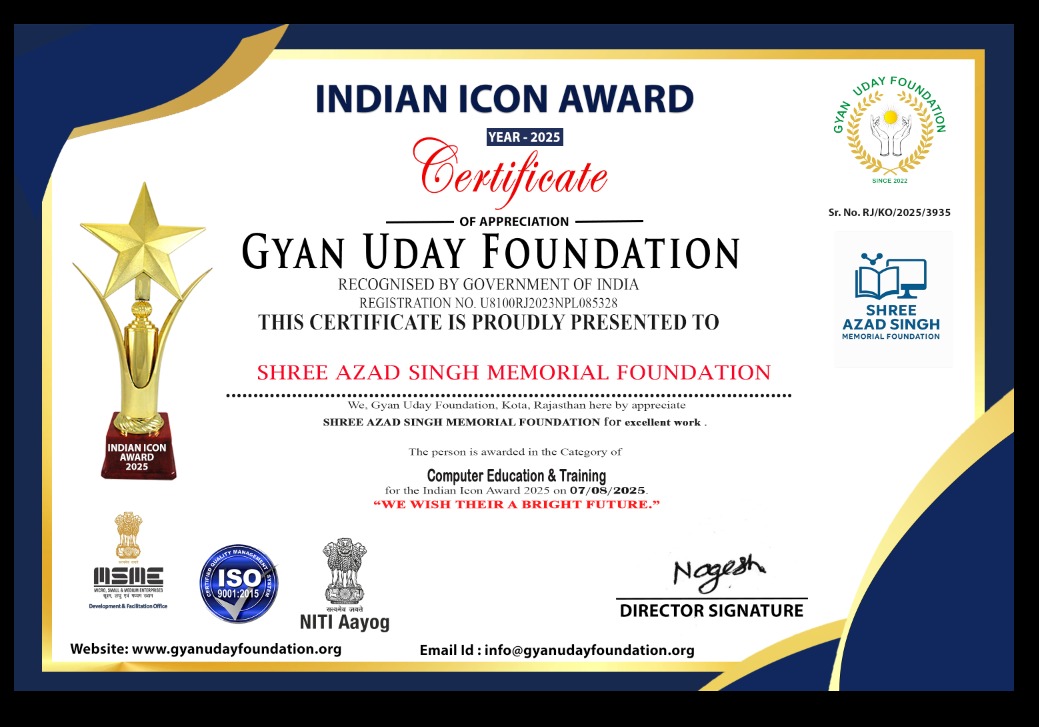 Indian Icon Award 2025